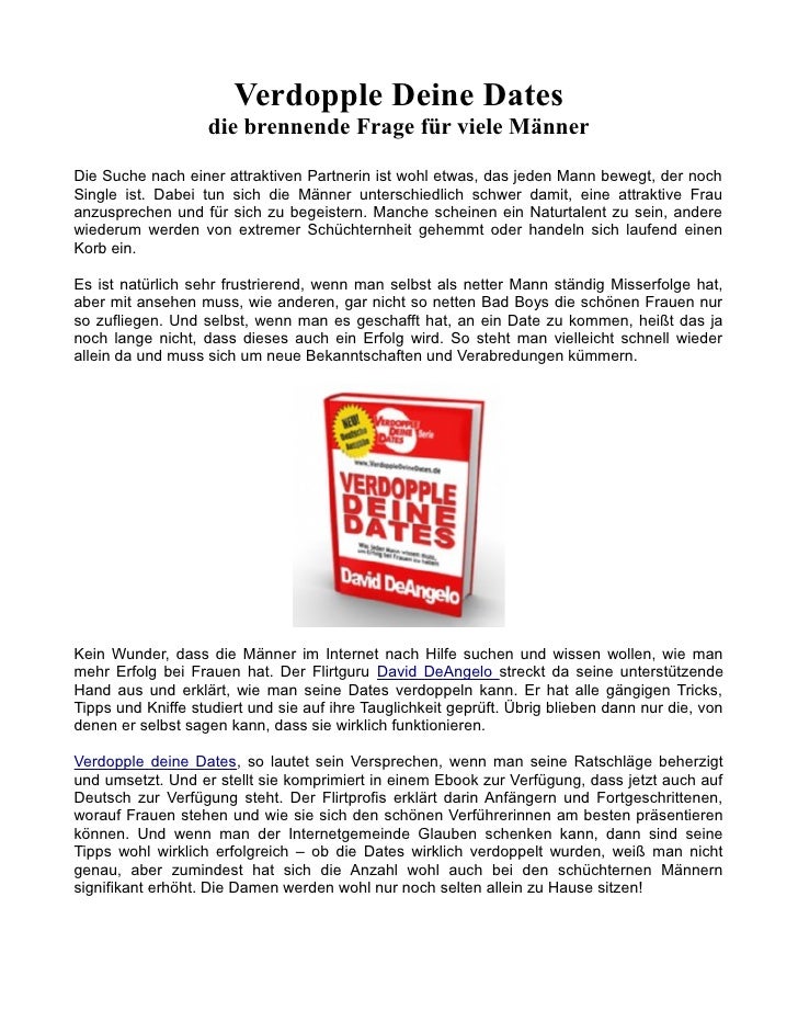 Verdopple Deine Dates Verdopple Deine Dates